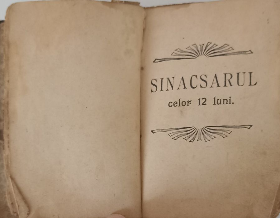 Carte de rugăciune Anul 1901 Calistrat Coca