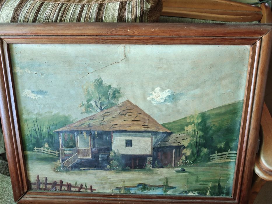 Картина пейзаж с размер 58х42