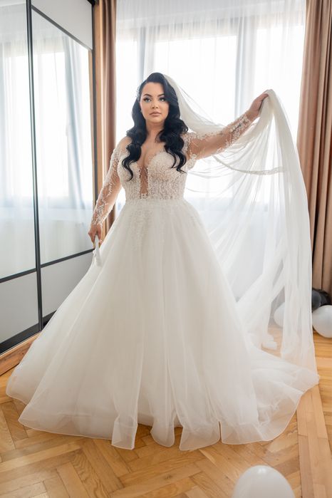 Rochie de mireasa A-line