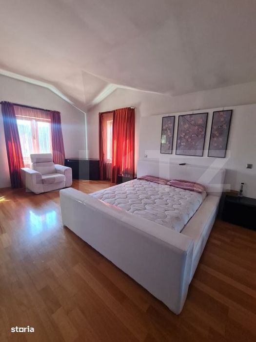 Casa individuala cu 4 camere, 520 mp de teren, zona cu acces restricti