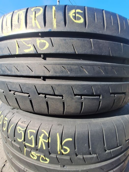 2 anvelope vara 205/55r16 Continental Montaj Gratuit