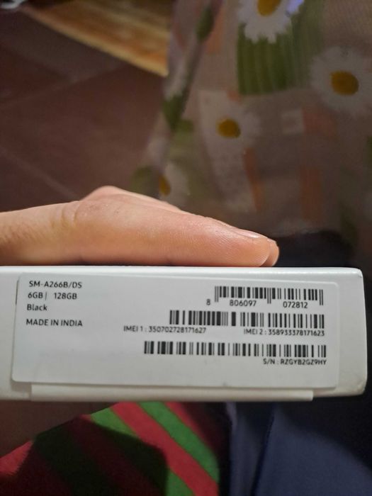 Samsung A26 5G 128GB 6GB RAM Black