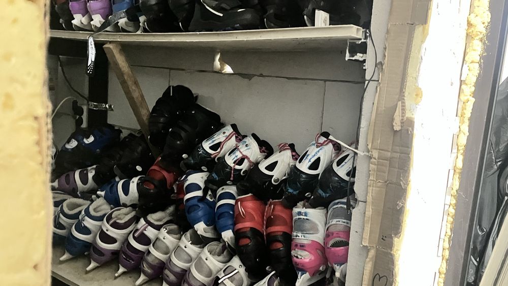 Коньки бу всех размер