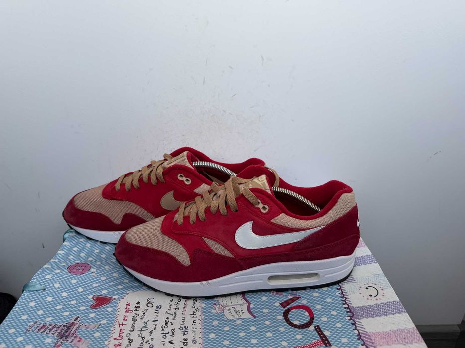 Nike Air Max 1 Premium Retro Red Curry''оригинални маратонки 45 номер