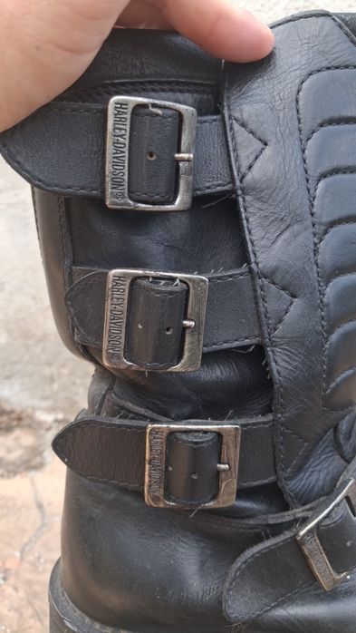 Ghete de piele Harley Davidson
