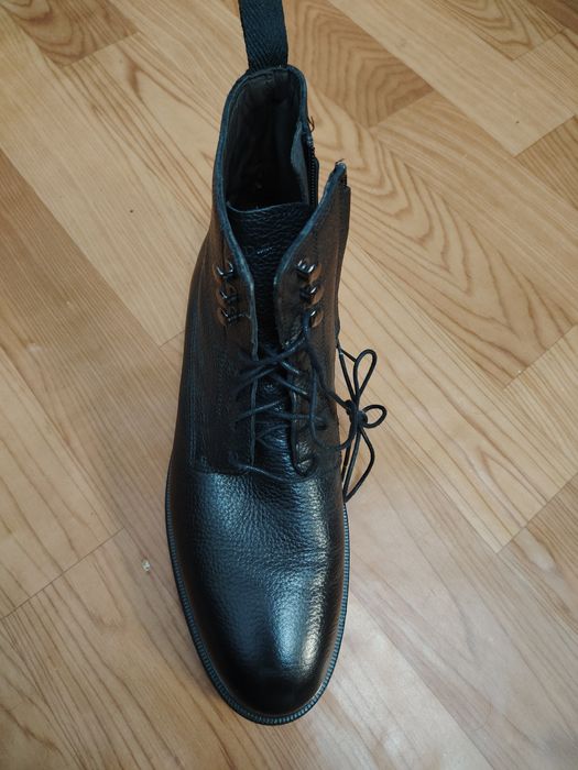 Ботинки мужские кожаные Massimo Dutti