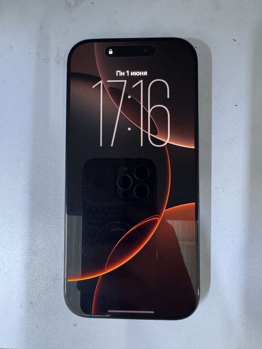 Iphone 16 pro karobkali simkartali 89%