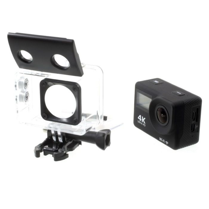 Водоустойчива спортна екшън камера 4K Ultra HD