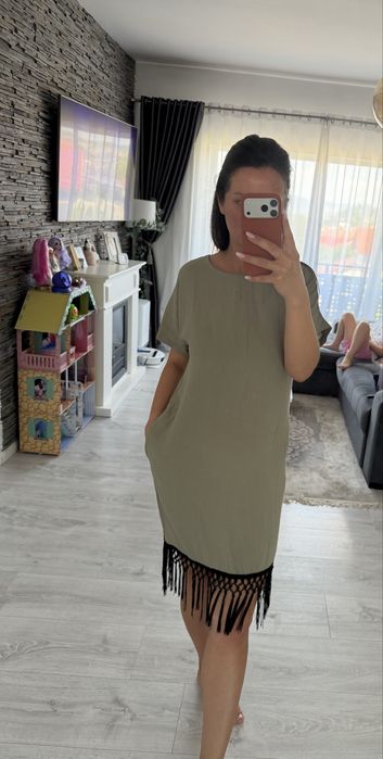 Rochie cu franjuri