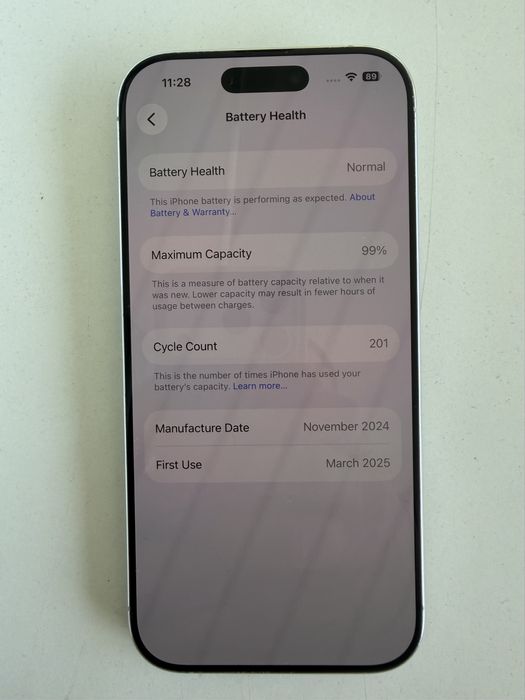 iPhone 16 pro 256 GB