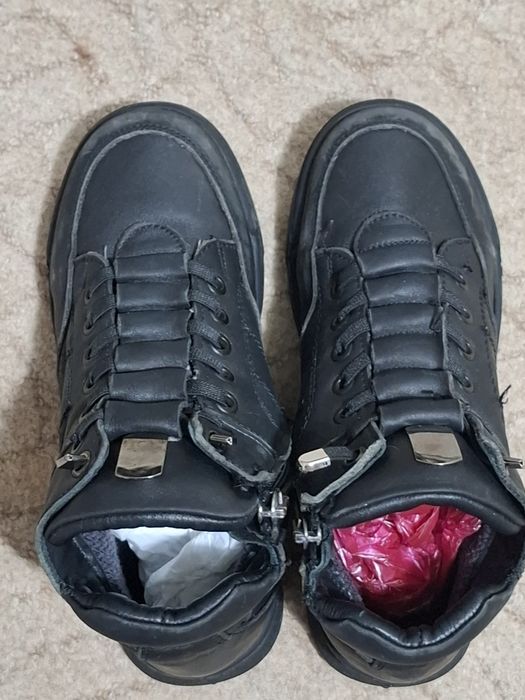 Теплые ботинки на мальчика 32 размер