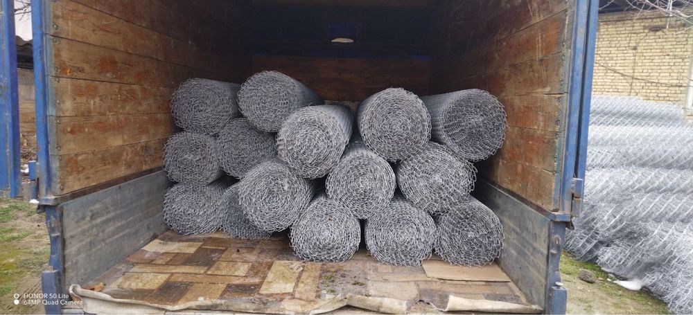 Сетка рабица стальная оцмнкованная