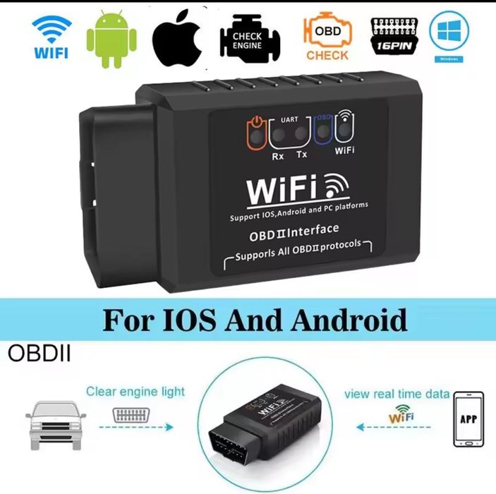 Aparat diagnoza auto Wireless Universal OBD v1.5