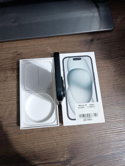 Iphone 15 128gb черный матовый