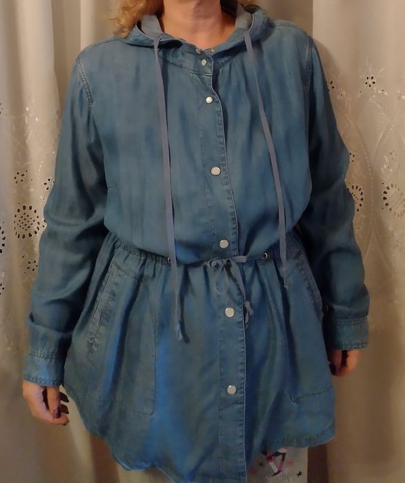 Дънково яке, тренч, тънък деним