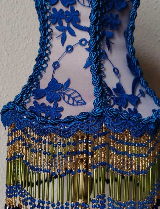 Abajur handmade in stil Victorian