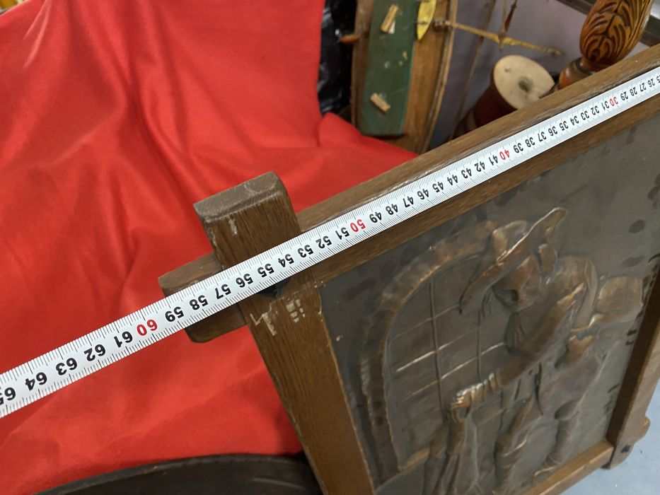 Медна картина ковано пано от франция