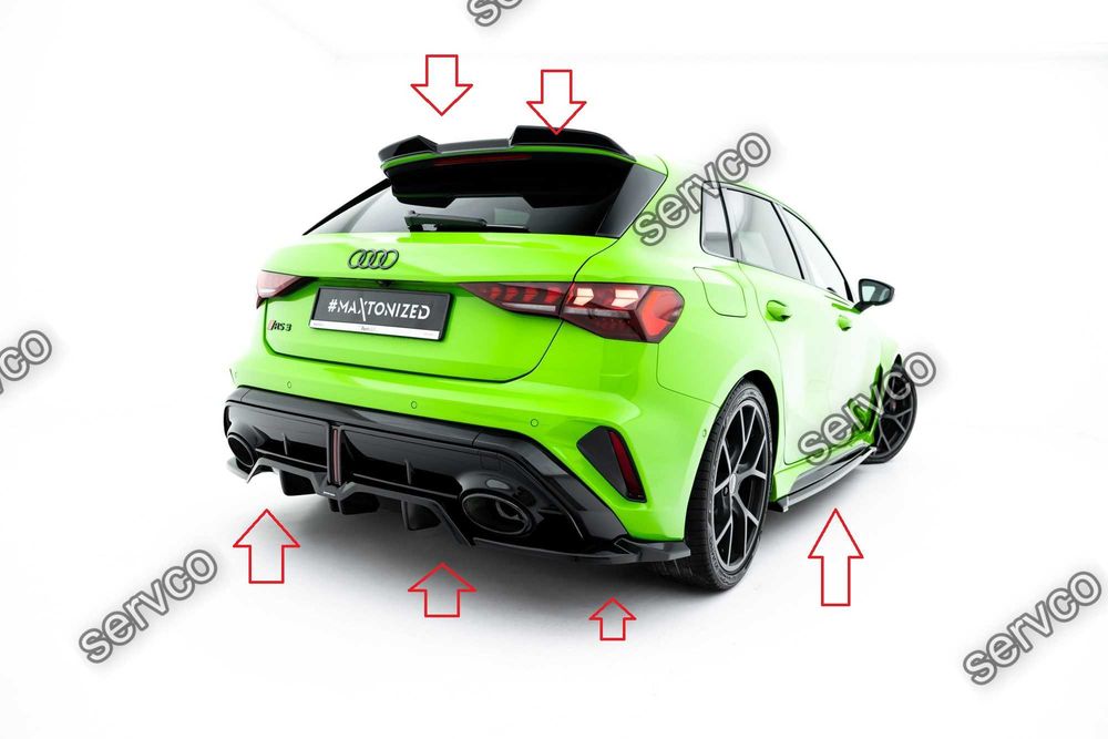 Pachet Body kit tuning Audi RS3 Sportback 8Y 2024- v17 - Maxton Design
