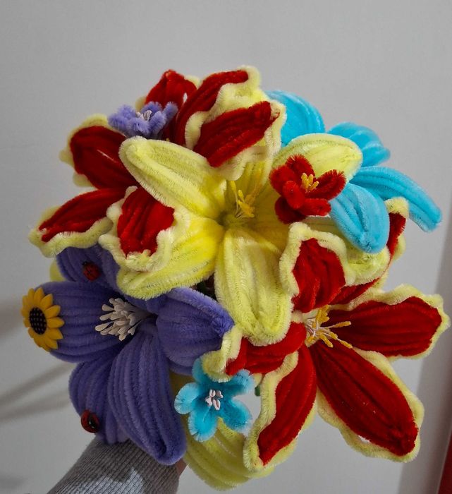 Ръчно изработени цветя