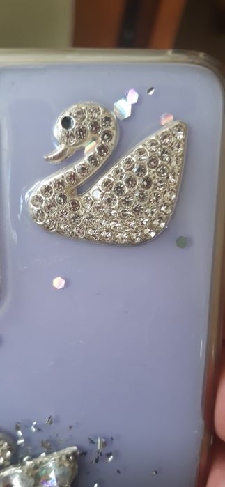 Силиконов кейс за Samsung a52 със лебеди