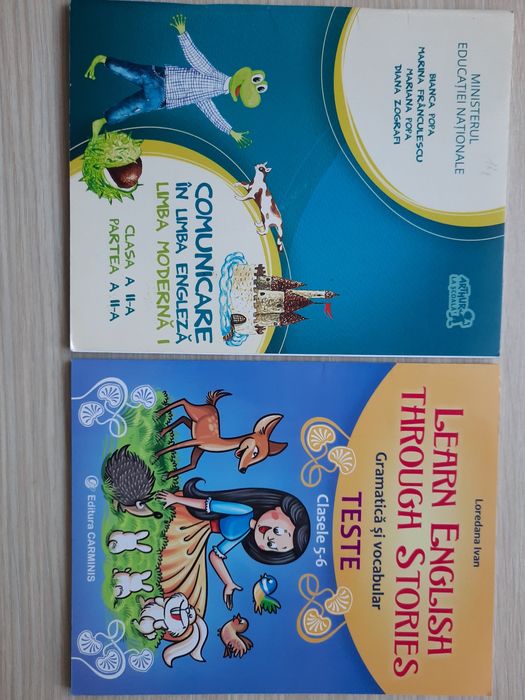 Manuale/CAIETE de lucru lb.engleză clasele 1- 4, 5-a