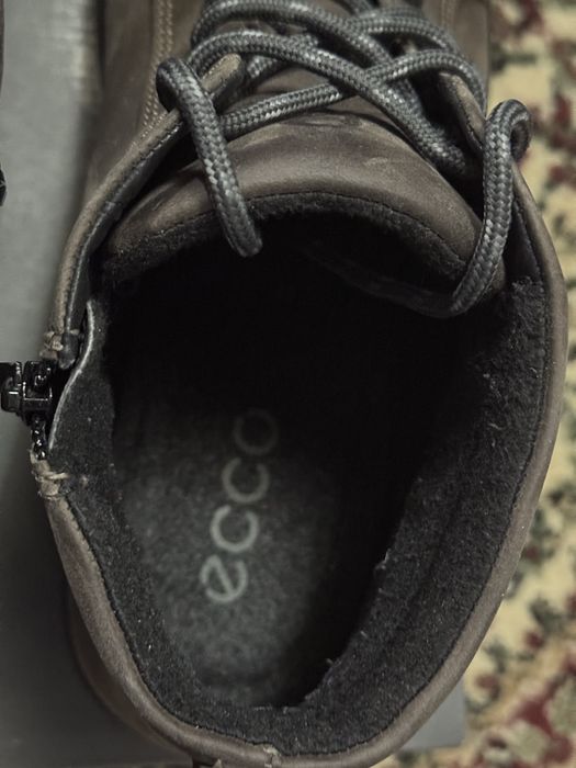 Мужские ботинки ECCO натуральный нубук Оригинал