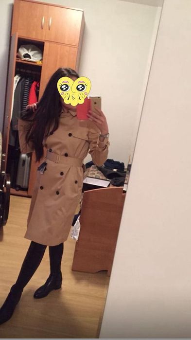 Тренч женский Massimo Dutti, размер S