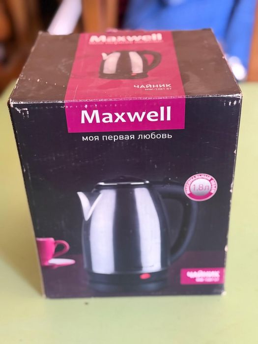 Чайник электрический Maxwell 1.7 л