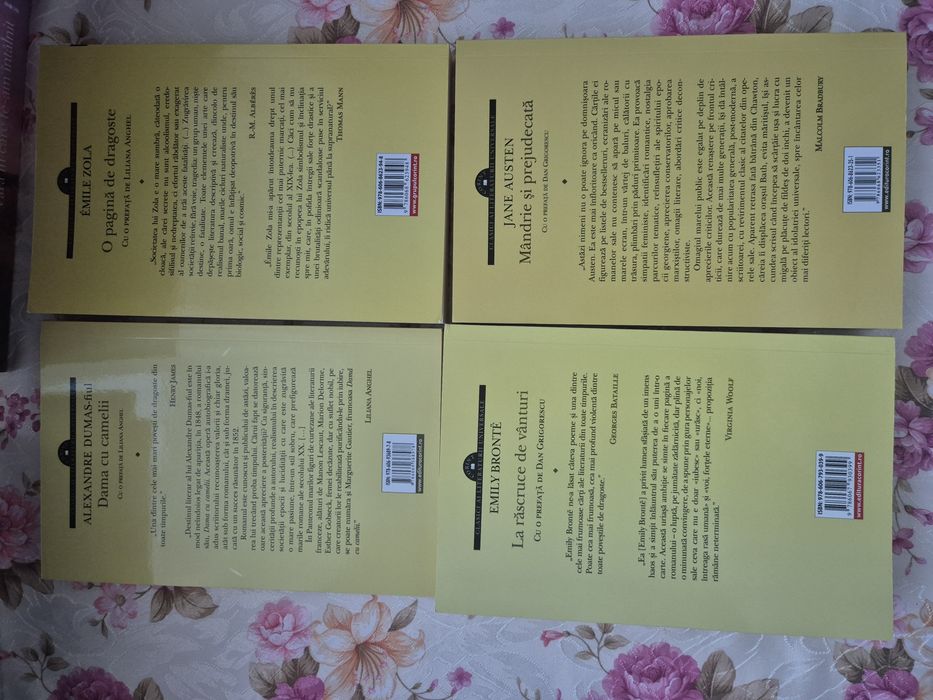 Set 4 cărți clasice editura Corint