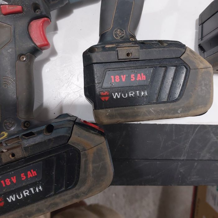 Безчетков акумулаторен винтоверт Вюрт  Wurth ABS 18 COMPACT BASIC