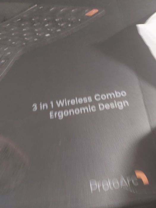 Tastatura+mouse ergonomica, kit 3in1,curbat,Protoarc EKM04,bluetooth