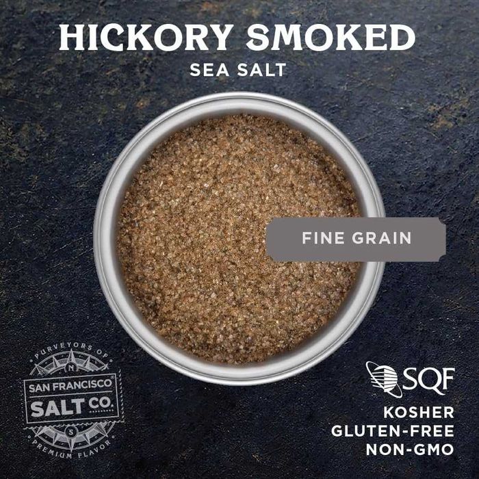 Копчёная морская соль Hickory Smoked, San Francisco Salt Company США