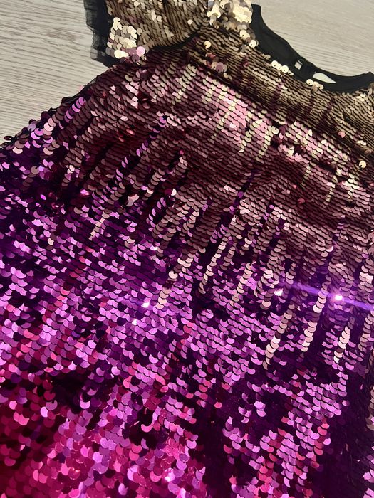 Rochie cu paiete 3-4 ani