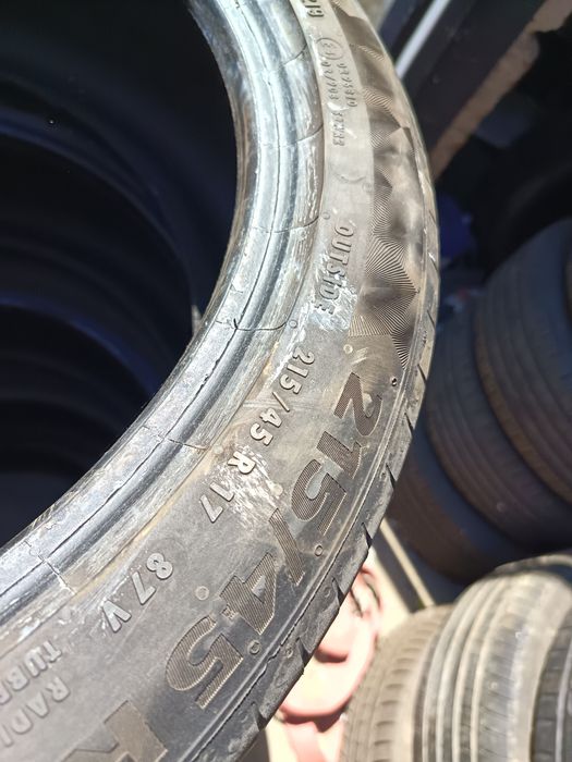 Anvelope vara 215 45 17 continental 2019 5.5mm