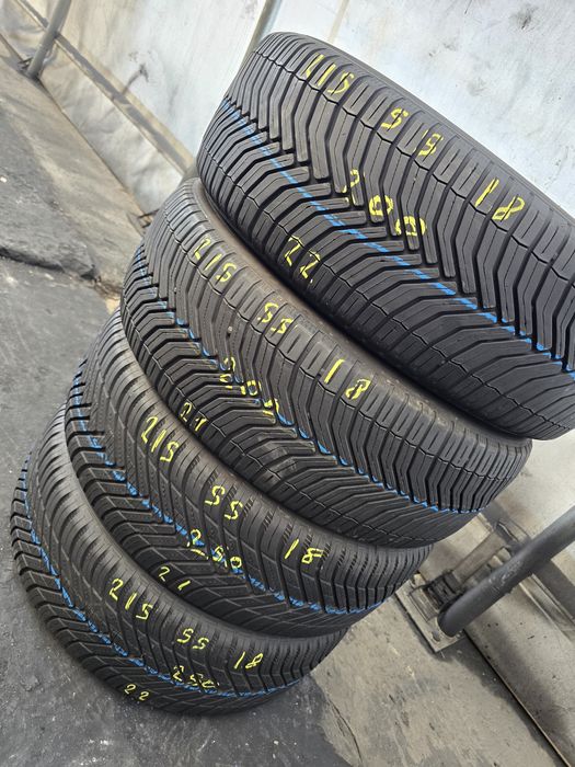 215 55 18 2x hankook 2x michelin m+s