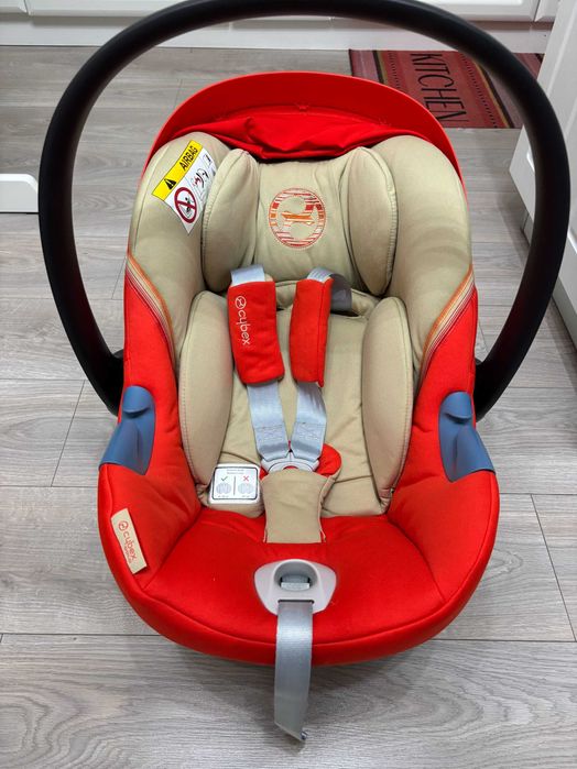 Scoica auto pentru copii Cybex Gold - Aton M i-Size 0-13 kg Gold-burnt red