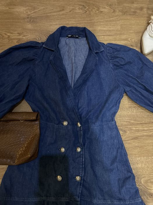Zara mango дънкова рокля