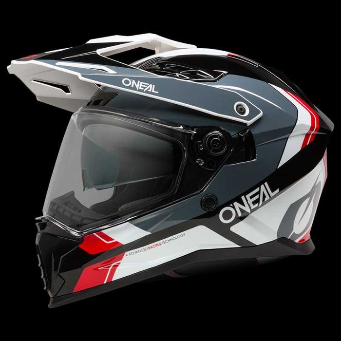 Ендуро каска O'NEAL D-SRS NOMAD Black/White/Red V.26