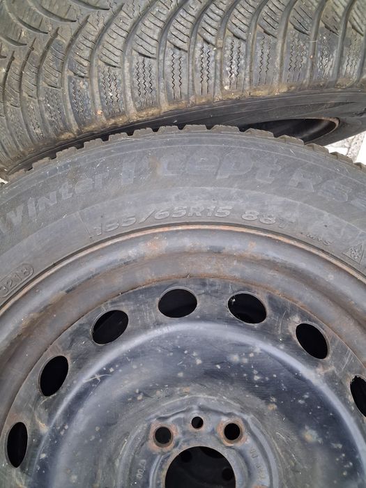 Зимни гуми Hankook с джанти 185/65/15