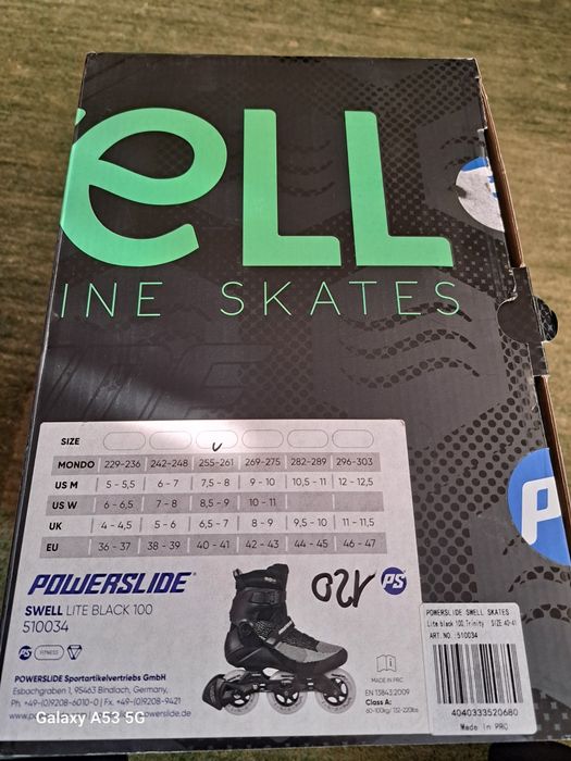 Role Powerslide Swell Lite Black 100