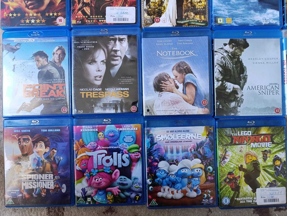 Filme noi originale Blu-ray noi,titluri fara romana