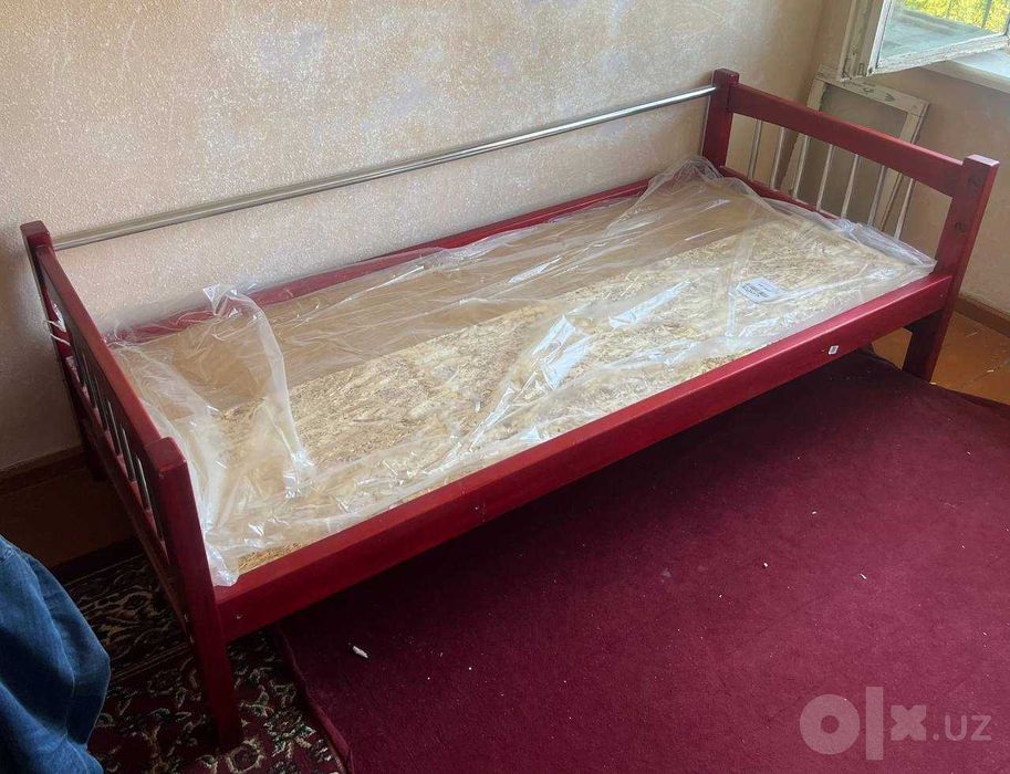 Кровать дубовый прочный 1,9 х 80