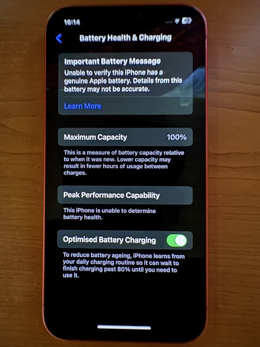 Vand Iphone 12 Red Limited Edition