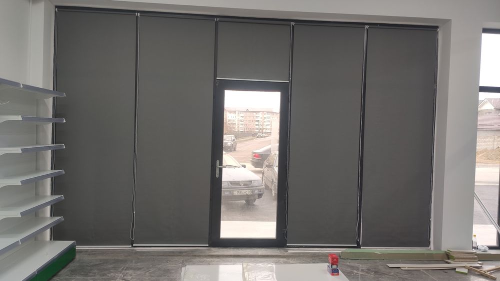 Жалюзи, ролл шторы, день и ночь.