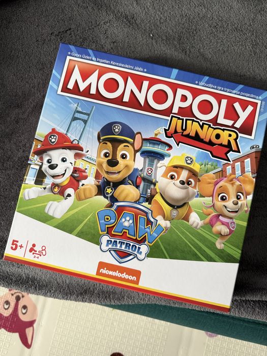 Joc Monopoly Junior Paw Patrol LIMBA MAGHIARA