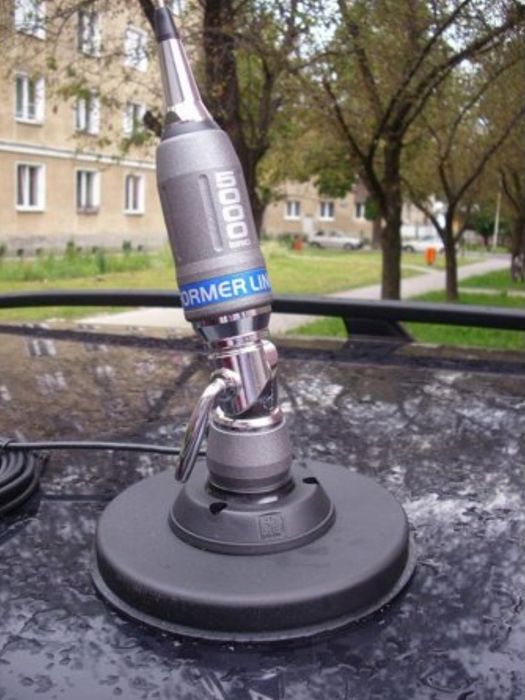 Antena radio CB - Sirio Performer/ Turbo 5000 PL (Inox/ rabatabila)