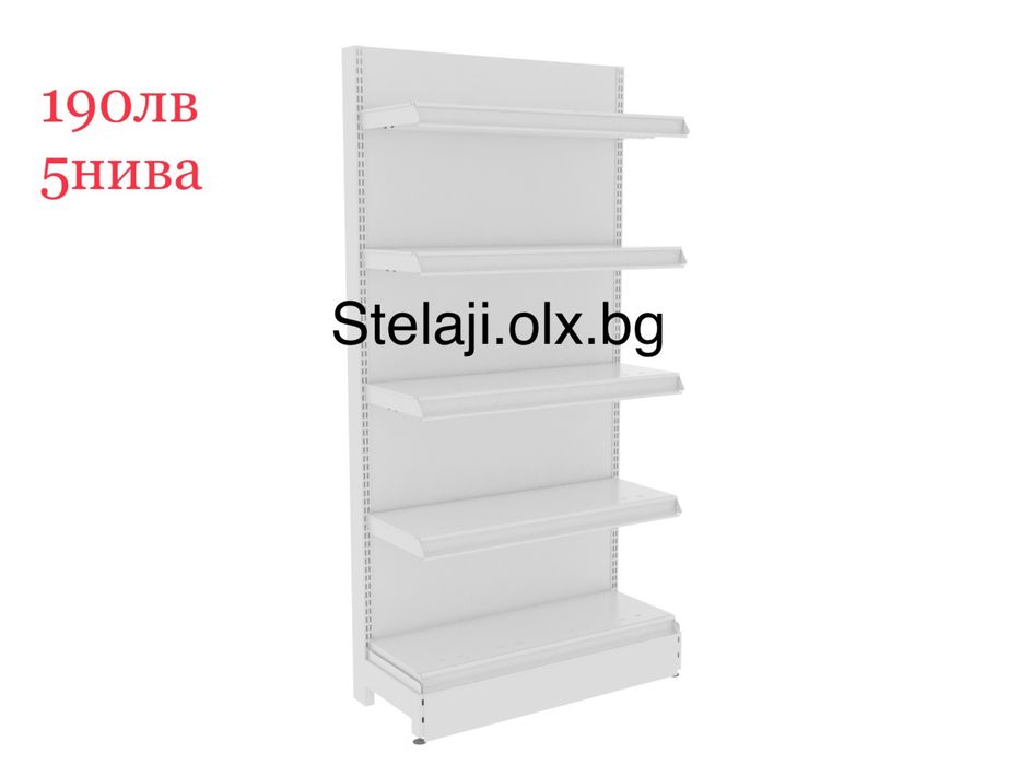 Нови Стелажи за магазини НАЙ-НИСКА ЦЕНА .