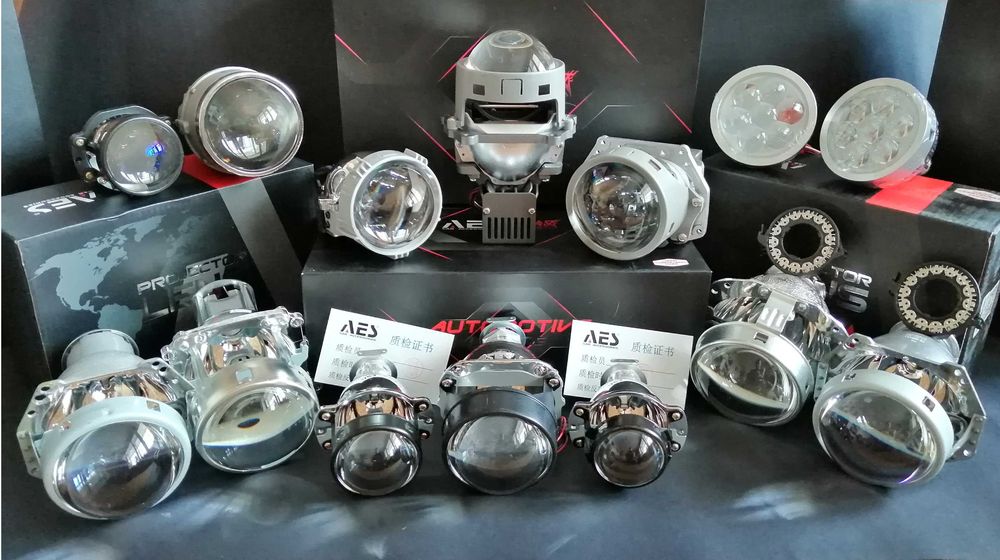 Различни модели Би ксенон Лупи За Вграждане и капаци