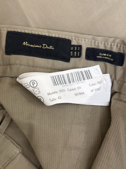 Брюки Massimo Dutti Оригинал Бежевые