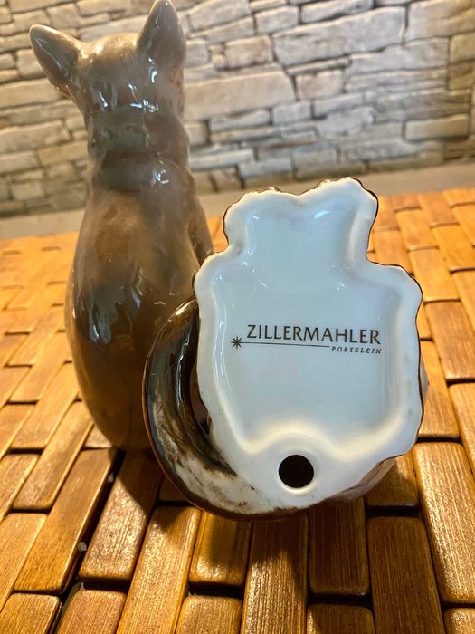 #0012# Порцеланови фигурки "Сиамски котки". "Zillermahler" 70-те год..